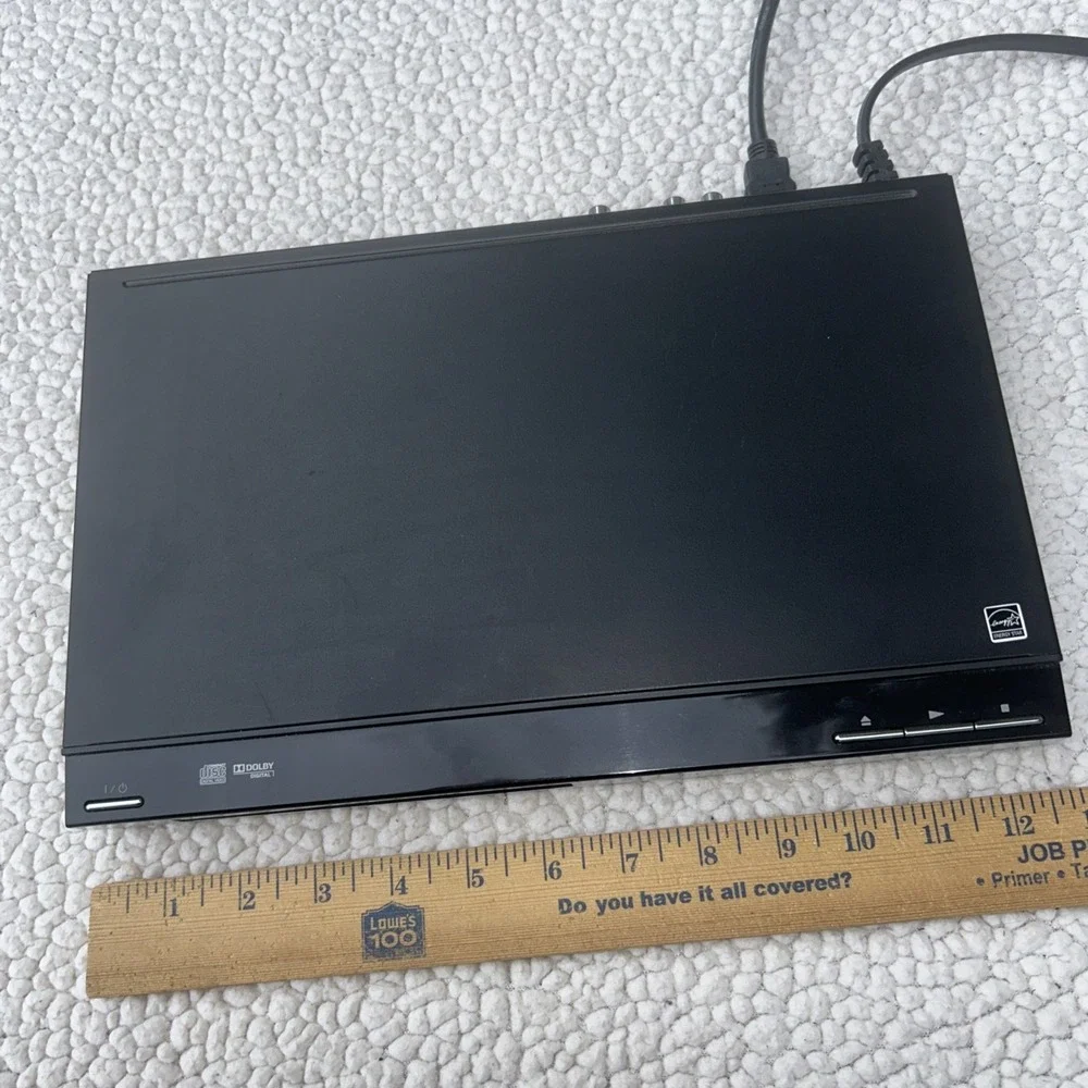 Sony DVP-SR500H CD DVD Player HDMI 1080p Upscaling Black Compact Home Theater